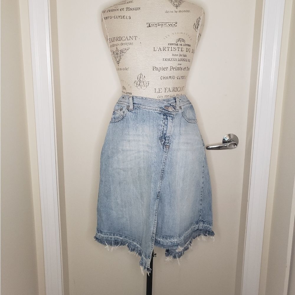 Vintage Sisley Denim Skirt